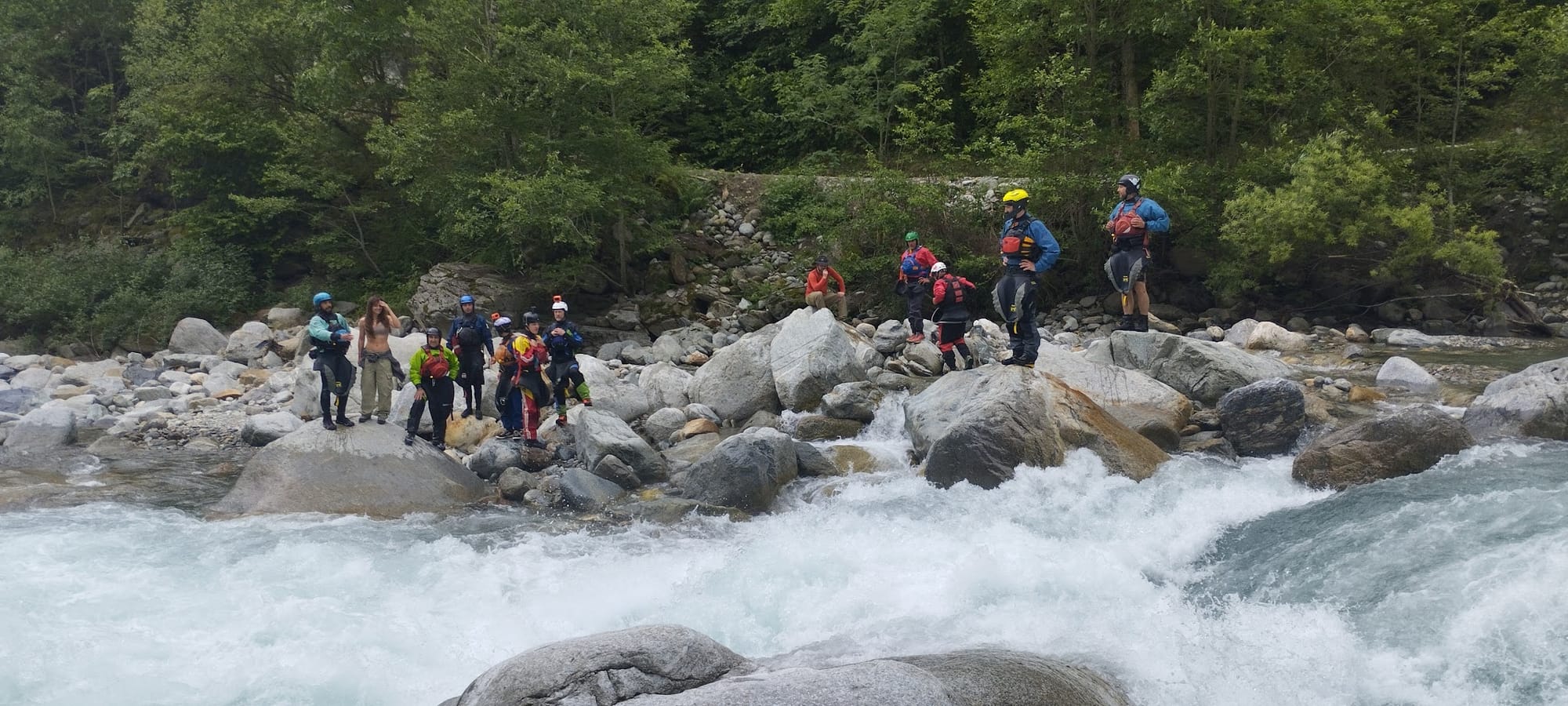 Feature images by river