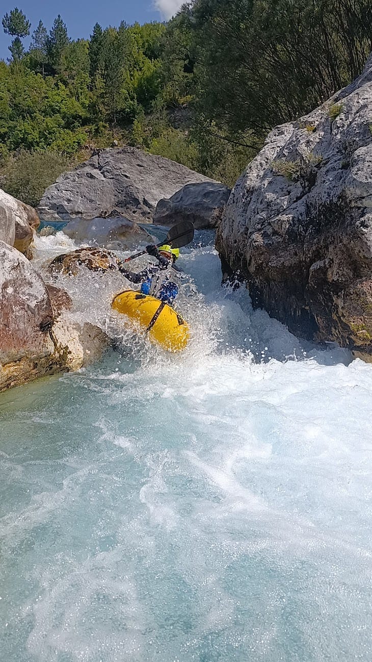 Packrafting río Lumi i Shales tramo T1 De Ndërlysaj a Ura e Re